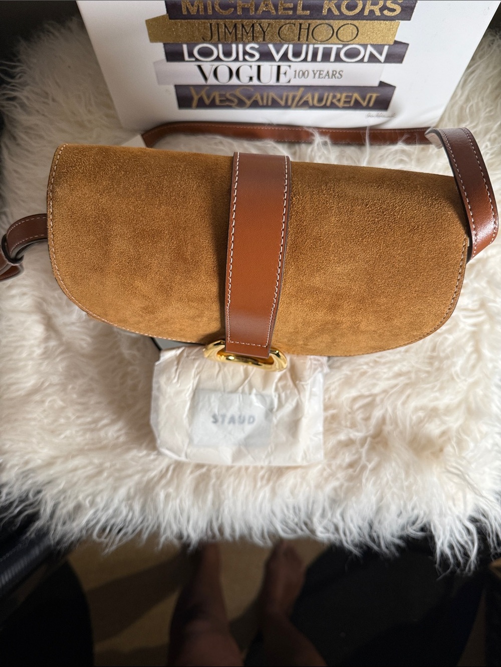 Staud NWTs Bella Saddle Bag - Picture 10 of 10